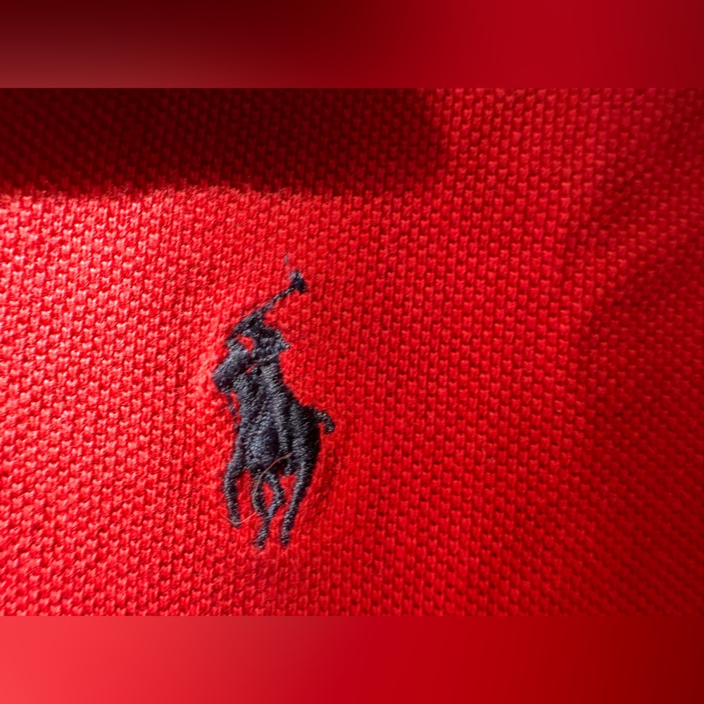 Polo Ralph Lauren Boys Cotton Mesh Logo Polo Shirt, L (12-14) MSRP $50 - Picture 8 of 9